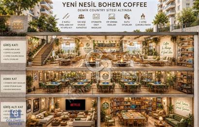 Demir Country'de düşük kiralı Ana yola cephe Devren kiralık kafe