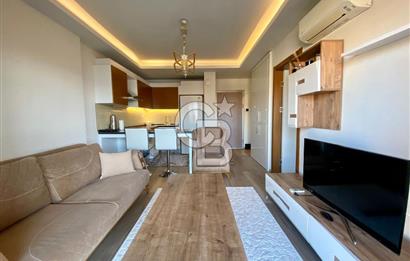 Narova 2. Etap' da Full Eşyalı Havuz Manzaralı Kiralık 1+1 Daire