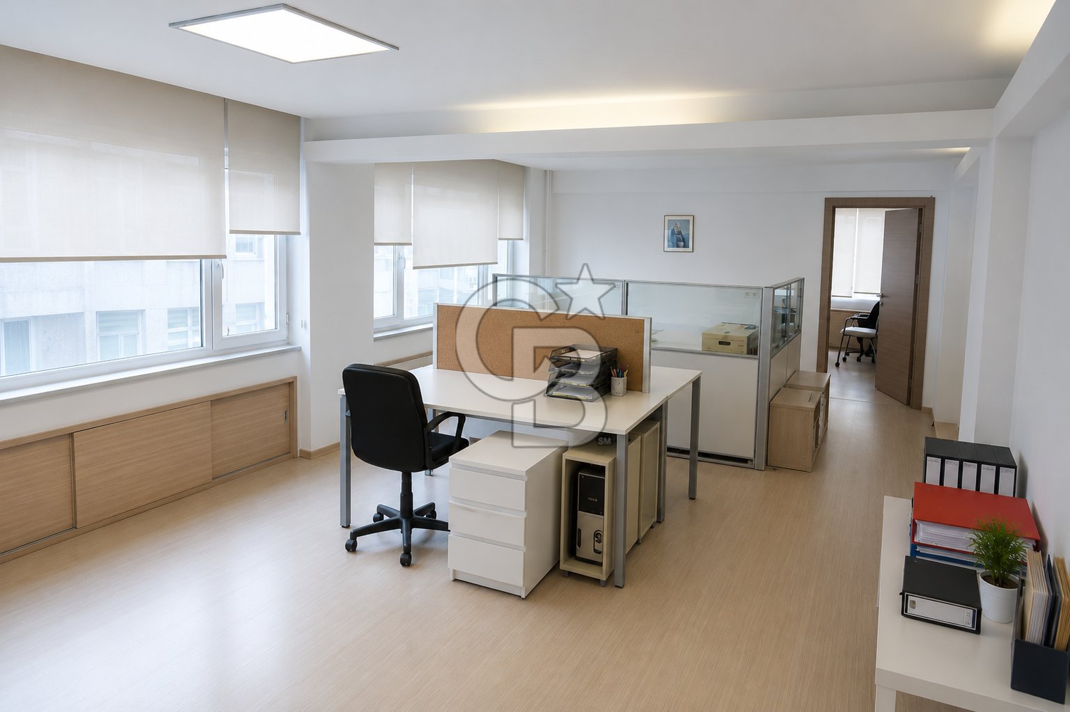 KADIKÖY KUŞDİLİ CADDESİN'DE KÖŞE KONUMLU KATTA TEK İŞ MERKEZİNDE  95 M2 SATILIK OFİS KATI
