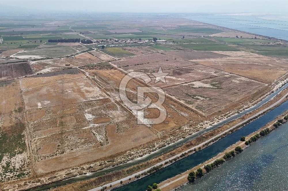 İzmir Menemen Süzbeyli' de 53 Dönüm Yol Cepheli Satılık Arazi