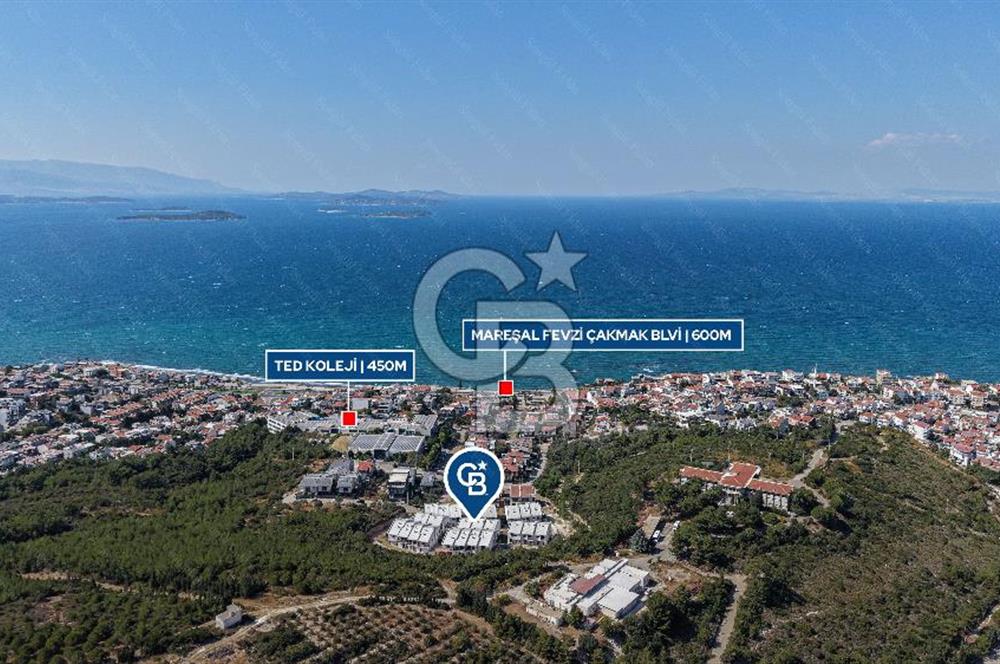 Urla M. Fevzi Çakmak'ta Satılık Sıfır 5+1 Forlex Villa