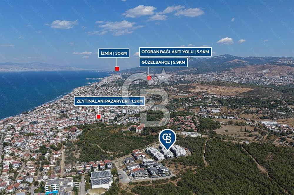 Urla M. Fevzi Çakmak'ta Satılık Sıfır 5+1 Forlex Villa