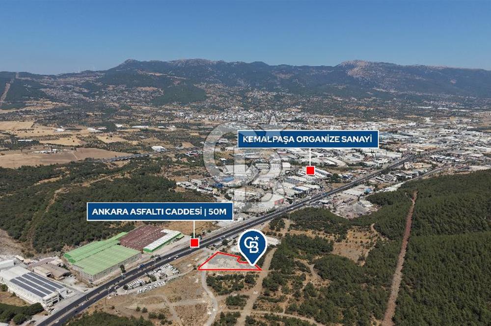 Kemalpaşa OSB’de Satılık Sanayi İmarlı Arsa