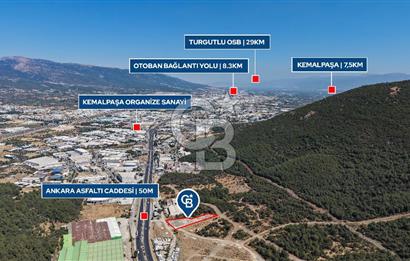 Kemalpaşa OSB’de Satılık Sanayi İmarlı Arsa