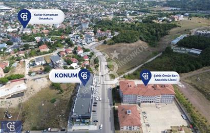 CB ENVOY'dan Başiskele Kullar Yakacık'ta 145 m2 Kiralık Dükkan