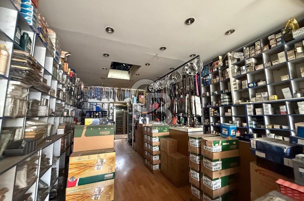 OSTİM OSBDE KÖŞE PARSELDE YEDEK PARÇA STOKLU SATILIK DÜKKAN