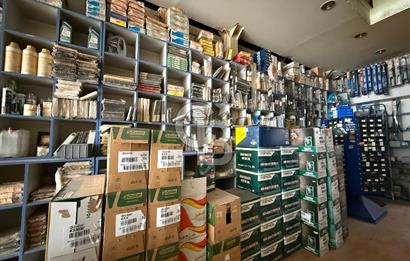 OSTİM OSBDE KÖŞE PARSELDE YEDEK PARÇA STOKLU SATILIK DÜKKAN
