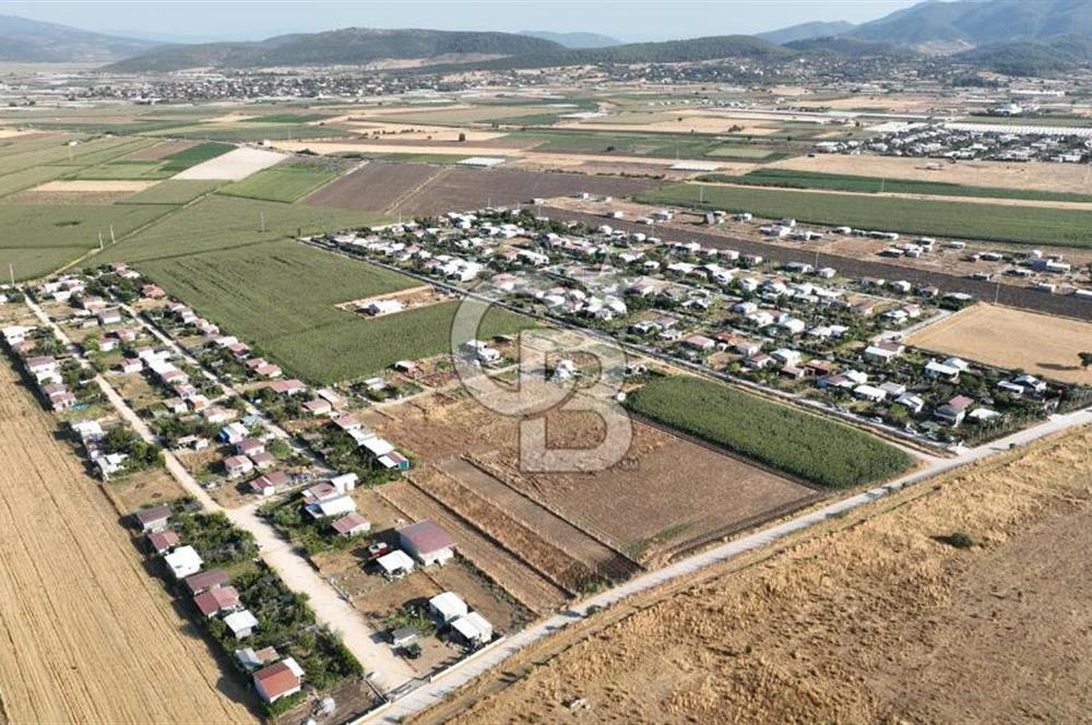 KUŞADASI ANAYOLUNA YAKIN 980 m² ETRAFI ÇEVRİLİ HİSSELİ TAPU
