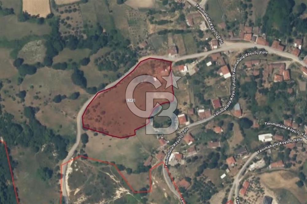 ÇANAKKALE BİGA YENİMAHALLEDE KÖY İÇİNDE TARLA