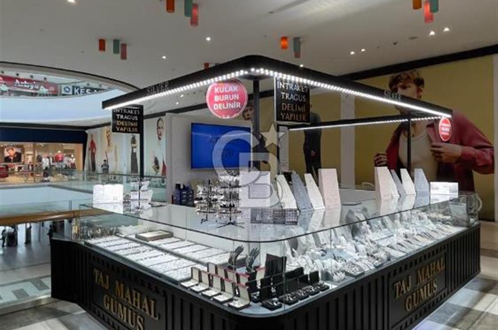 PODİUM AVM’DE 11 YILLIK GÜMÜŞ STANDI – DEVREN SATILIK