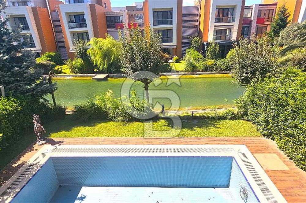 SİNPAŞ LAGÜN KİRALIK BENZERSİZ ÖZEL YAPIM HAVUZLU 320m2 4+1 İRİS BAHÇE DUBLEKS DAİRE FIRSATI
