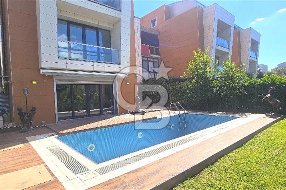 SİNPAŞ LAGÜN KİRALIK BENZERSİZ ÖZEL YAPIM HAVUZLU 320m2 4+1 İRİS BAHÇE DUBLEKS DAİRE FIRSATI