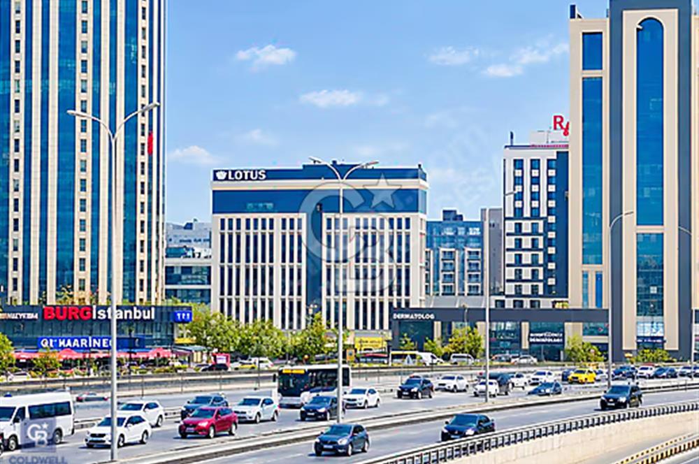 LOTUS MERKEZ'DE METROBÜS DİBİNDE KİRALIK EŞYALI 1+0 OFİS