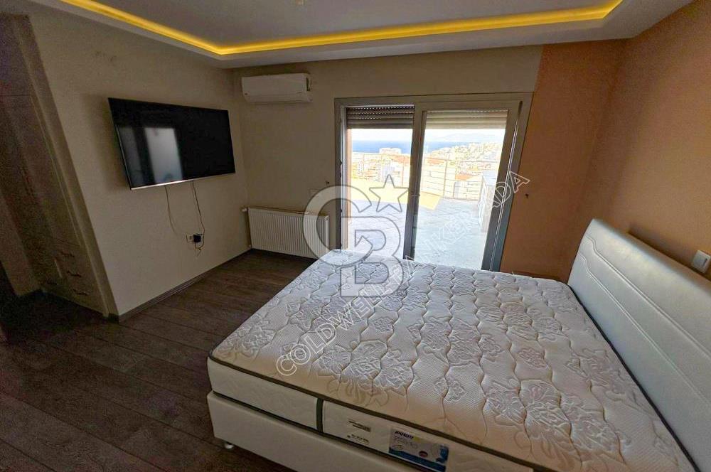 Ege Mahallesi Full Deniz Manzaralı 4+ 1 Çatı Dubleks