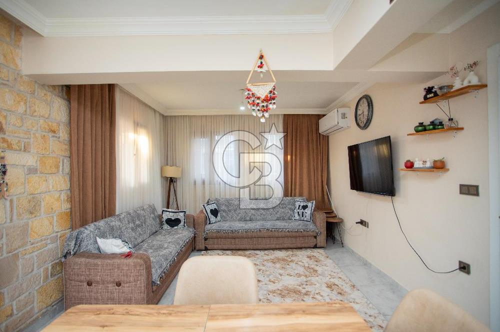 Foça  Kazım Dirik Mah Kiralık 2+1 Bahçe Katı Daire Eşyasız