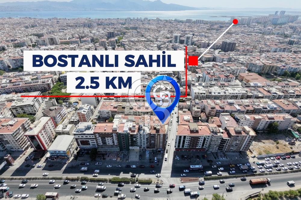 Karşıyaka Anadolu Caddesi Üzerinde Geniş Ferah 3+1 Kiralık Daire