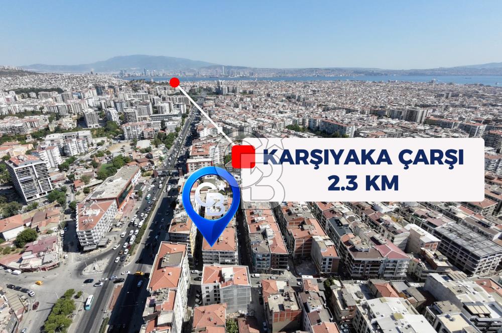 Karşıyaka Anadolu Caddesi Üzerinde Geniş Ferah 3+1 Kiralık Daire