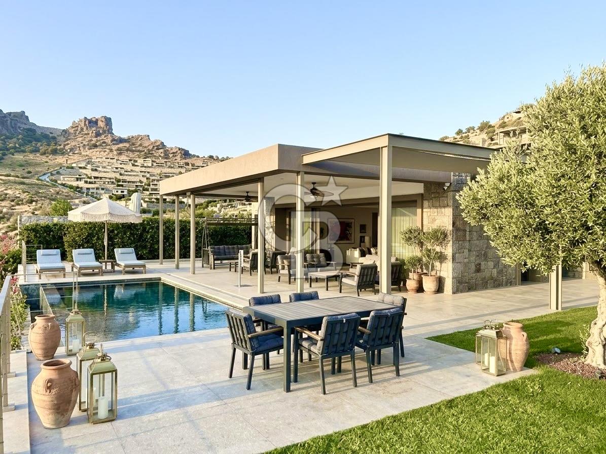 Yalıkavak Seba TaşEvler TekKat 4+1 Deniz Manzaralı Havuzlu Villa