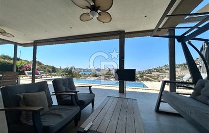 Yalıkavak SebaTaş Evler TekKat 4+1 Deniz Manzaralı Havuzlu Villa