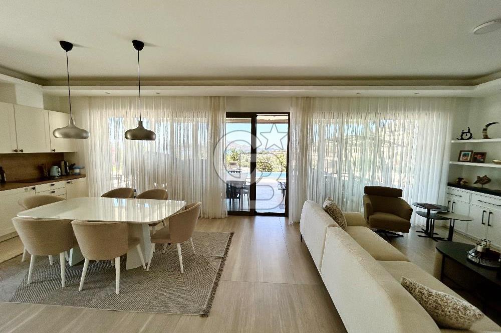 Yalıkavak SebaTaş Evler TekKat 4+1 Deniz Manzaralı Havuzlu Villa
