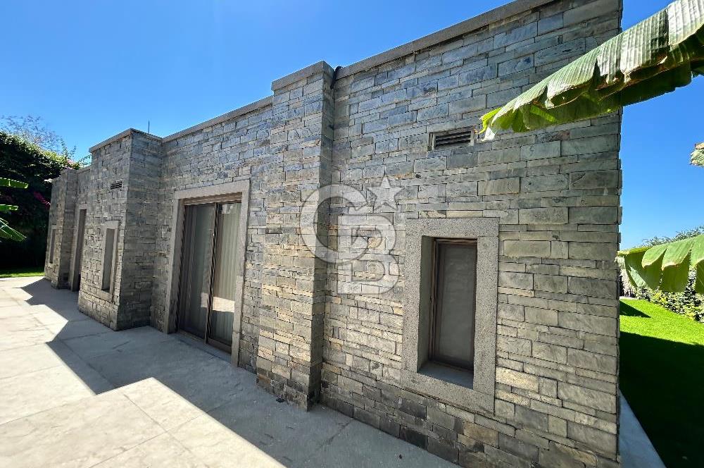Yalıkavak SebaTaş Evler TekKat 4+1 Deniz Manzaralı Havuzlu Villa