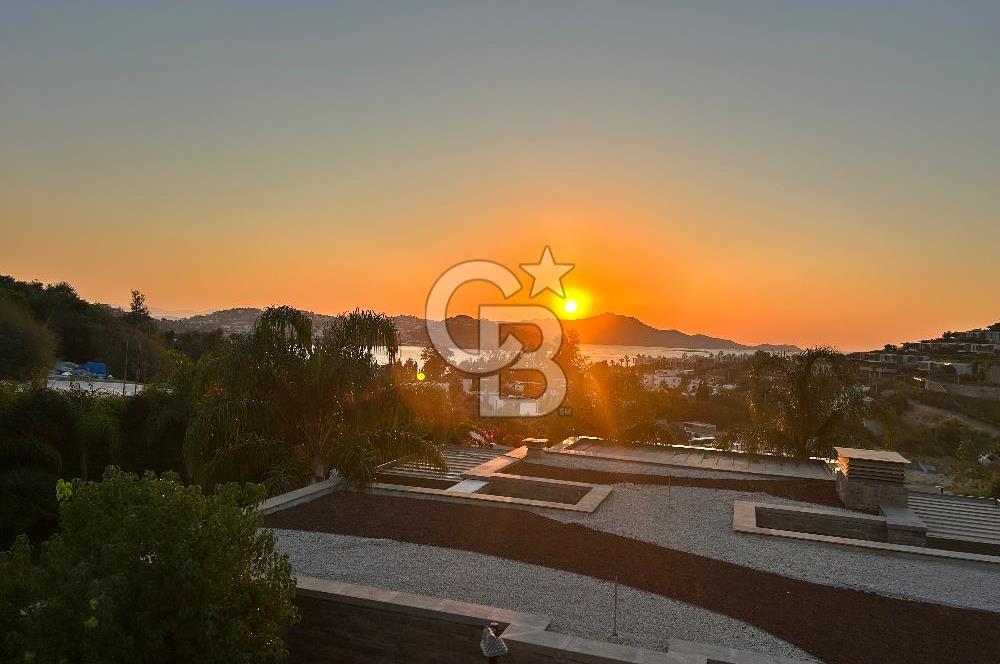 Yalıkavak SebaTaş Evler TekKat 4+1 Deniz Manzaralı Havuzlu Villa