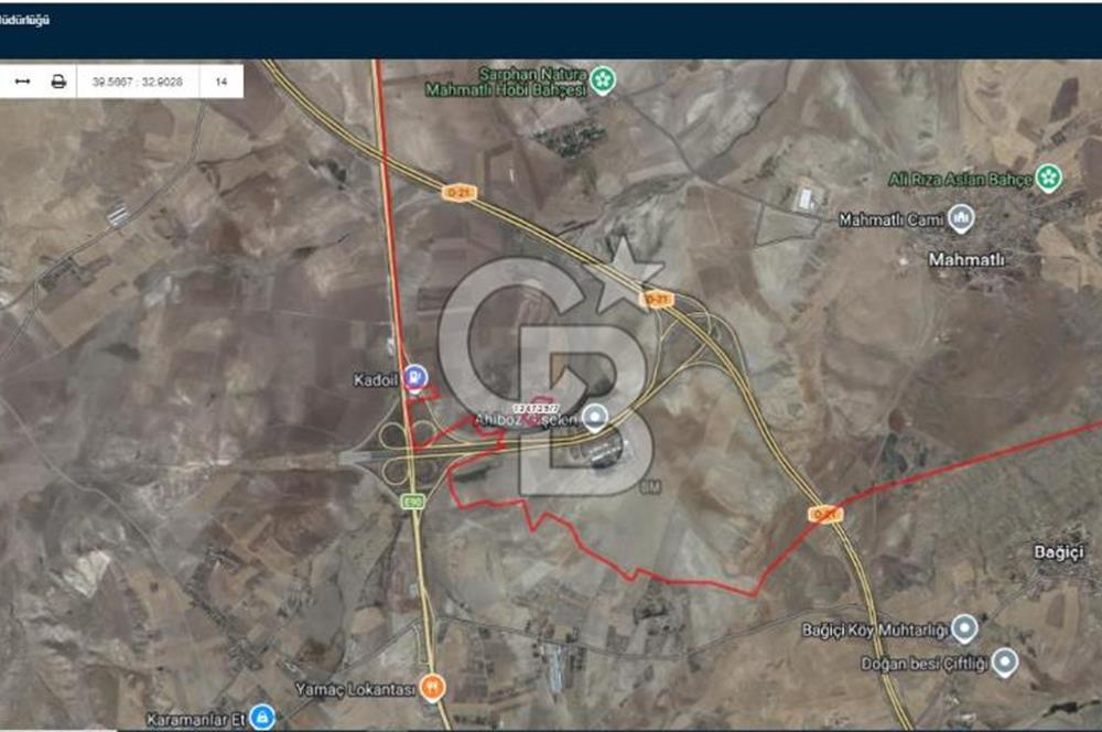 Gölbaşı Mahmatlı’da SATILIK Hisseli 1750 m2 TARLA …