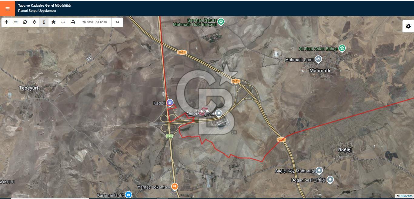 Gölbaşı Mahmatlı’da SATILIK Hisseli 1750 m2 TARLA …