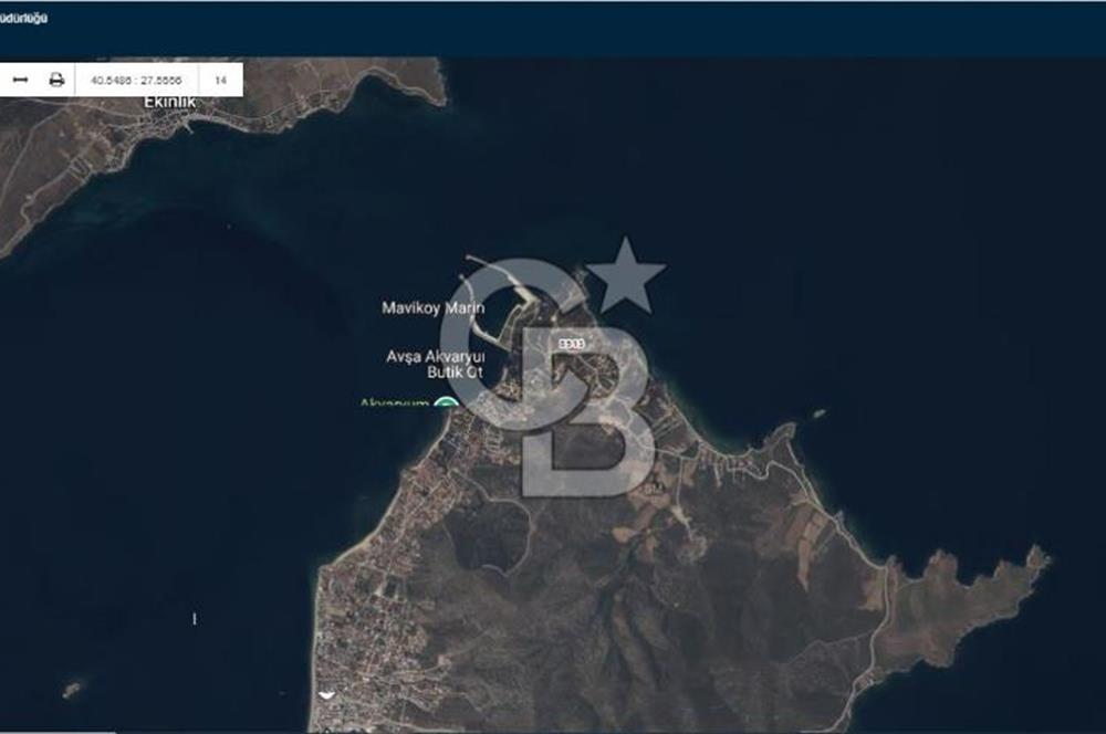 Balıkesir AVŞA ADASI’nda Deniz Manzaralı Satılık 3+1 Villa 