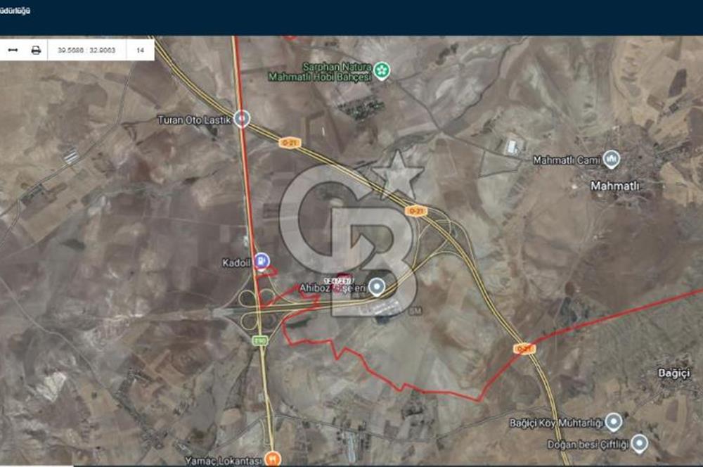 Gölbaşı Mahmatlı’da SATILIK Hisseli 1750 m2 TARLA …