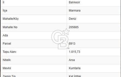 Balıkesir AVŞA ADASI’nda Deniz Manzaralı Satılık 3+1 Villa 