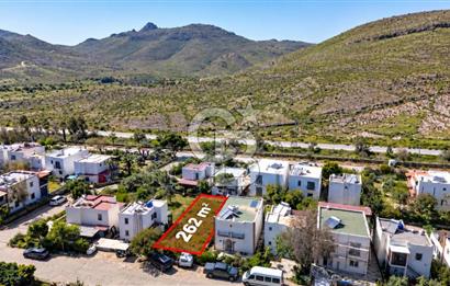 Bodrum Akyarlar Kalekent Sitesinde 262 M² İmarlı Villa Arsası