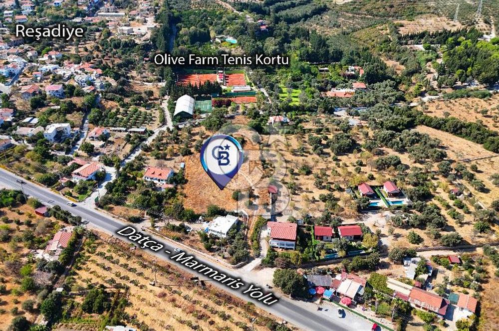 Datça Reşadiye'de İmar Sınırında 3.480 m² Bademlik