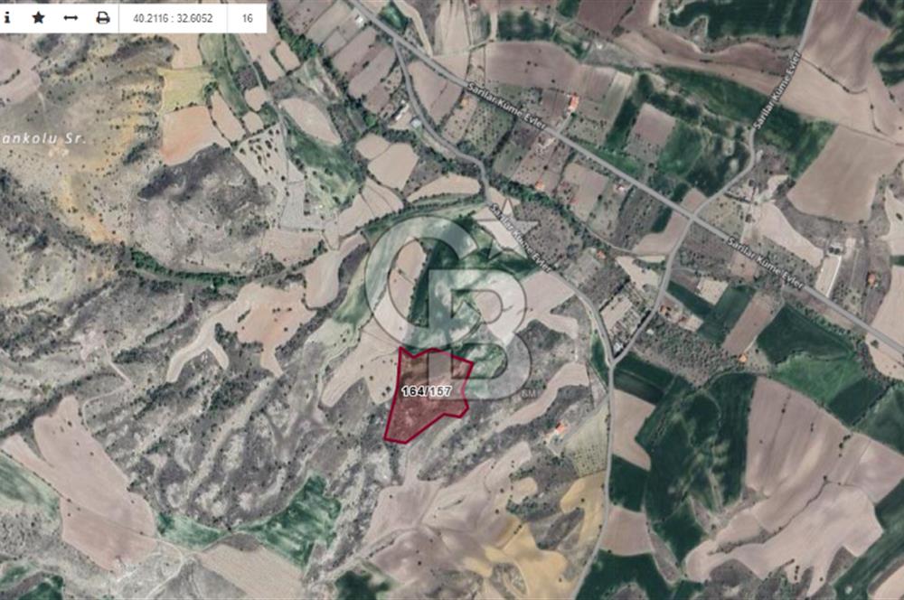 KAZAN SARILAR'DA 17.737 M² TEK TAPU KÖK TAPU SATILIK TARLA!