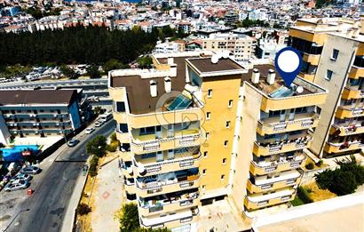 Kuşadası İkiçeşmelik te deniz manzaralı kiralık 2+1 daire