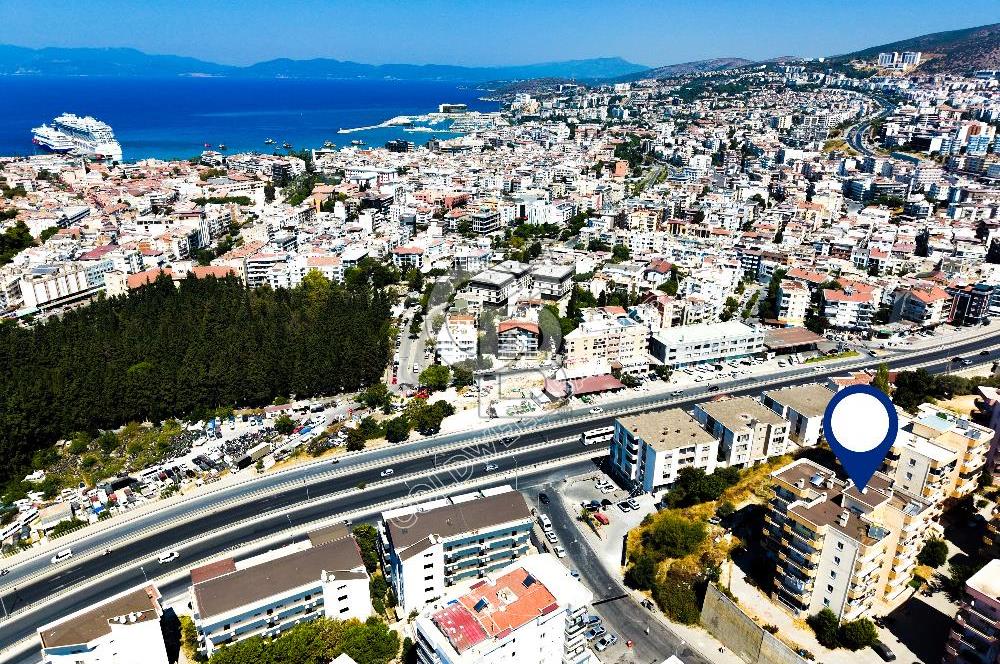 Kuşadası İkiçeşmelik te deniz manzaralı kiralık 2+1 daire
