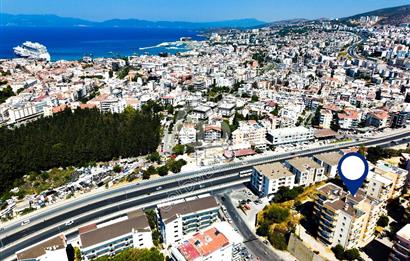 Kuşadası İkiçeşmelik te deniz manzaralı kiralık 2+1 daire
