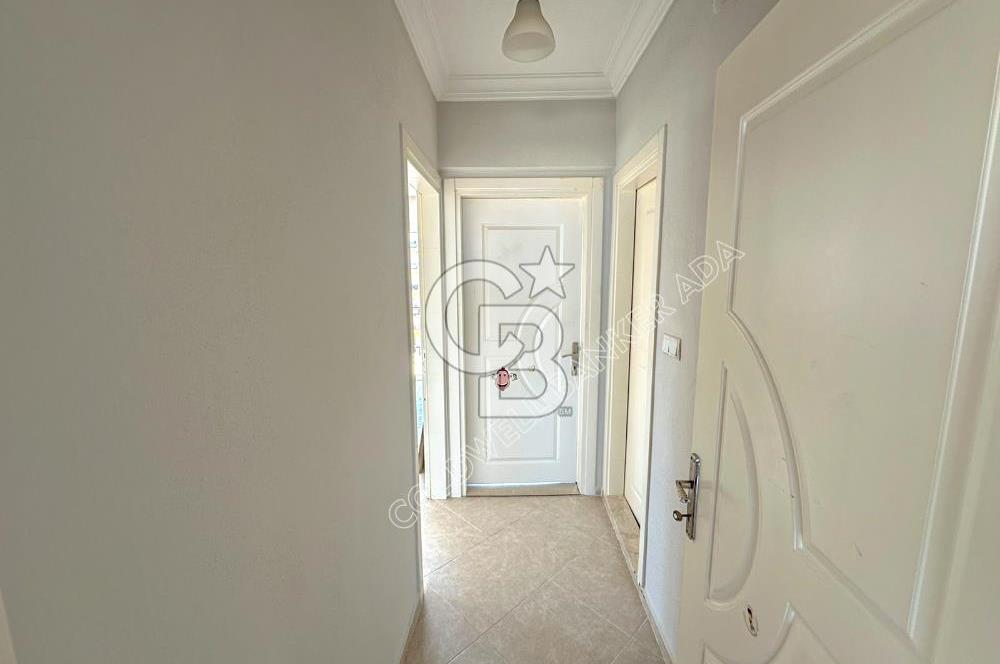 Kuşadası İkiçeşmelik te deniz manzaralı kiralık 2+1 daire