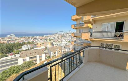 Kuşadası İkiçeşmelik te deniz manzaralı kiralık 2+1 daire