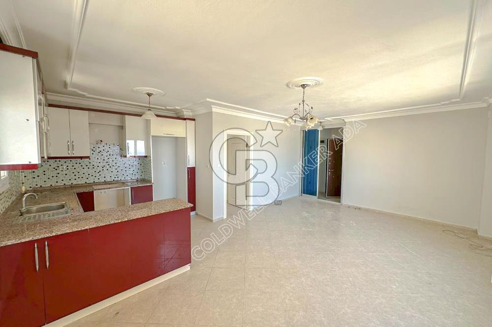 Kuşadası İkiçeşmelik te deniz manzaralı kiralık 2+1 daire
