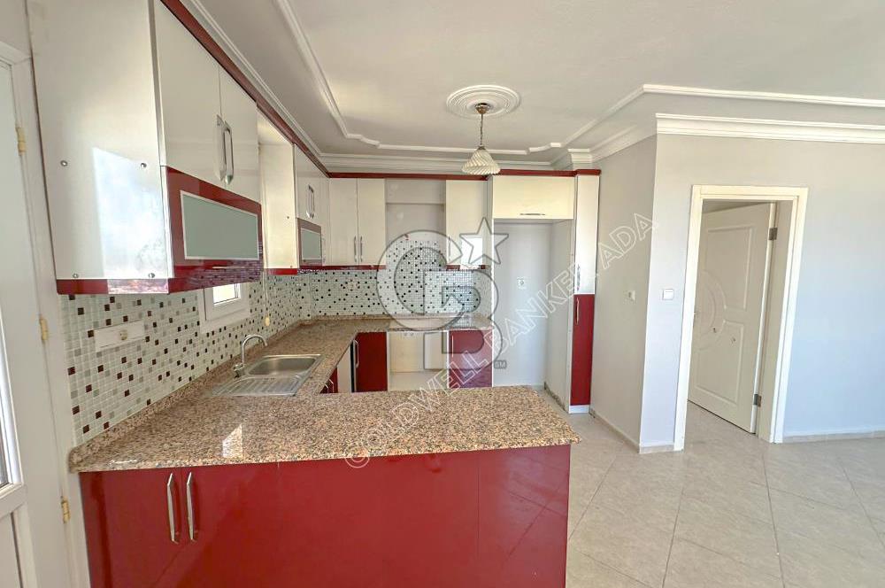 Kuşadası İkiçeşmelik te deniz manzaralı kiralık 2+1 daire