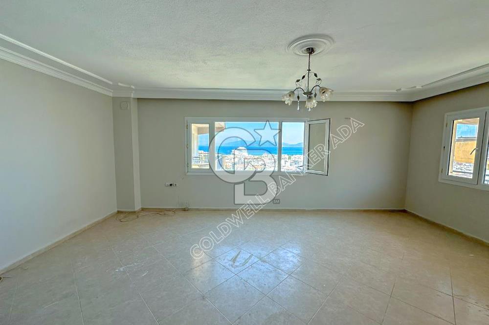 Kuşadası İkiçeşmelik te deniz manzaralı kiralık 2+1 daire
