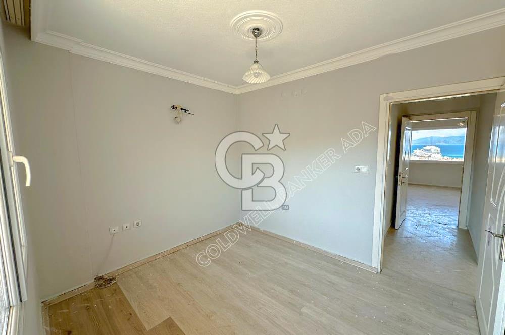 Kuşadası İkiçeşmelik te deniz manzaralı kiralık 2+1 daire