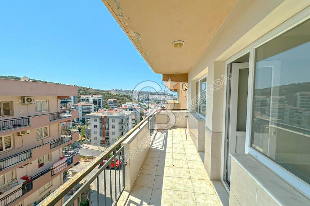 Kuşadası İkiçeşmelik te deniz manzaralı kiralık 2+1 daire