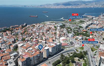İNÖNÜ CD. ÜÇYOL METRO YAKINI 3+1 SATILIK DAİRE