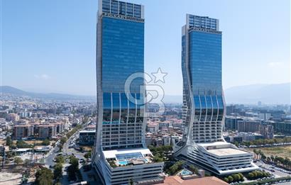 Folkart Towers Deniz ve Şehir Manzaralı Köşe 2+1 Satılık Daire