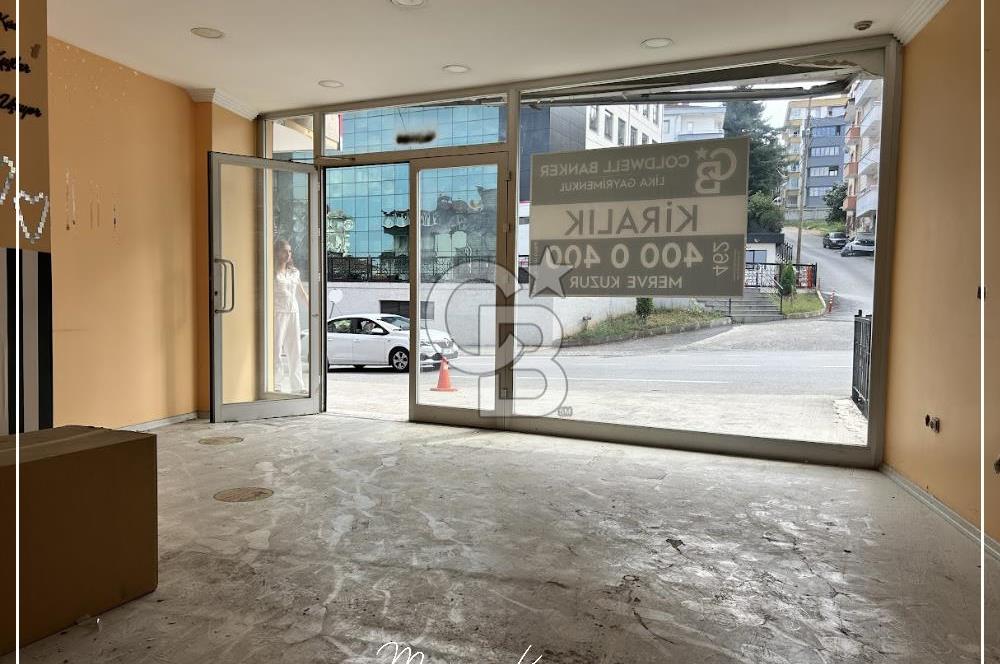 KURUÇEŞME'DE ANAYOL ÜZERİNDE TABELA DEĞERİ YÜKSEK KİRALIK İŞYERİ
