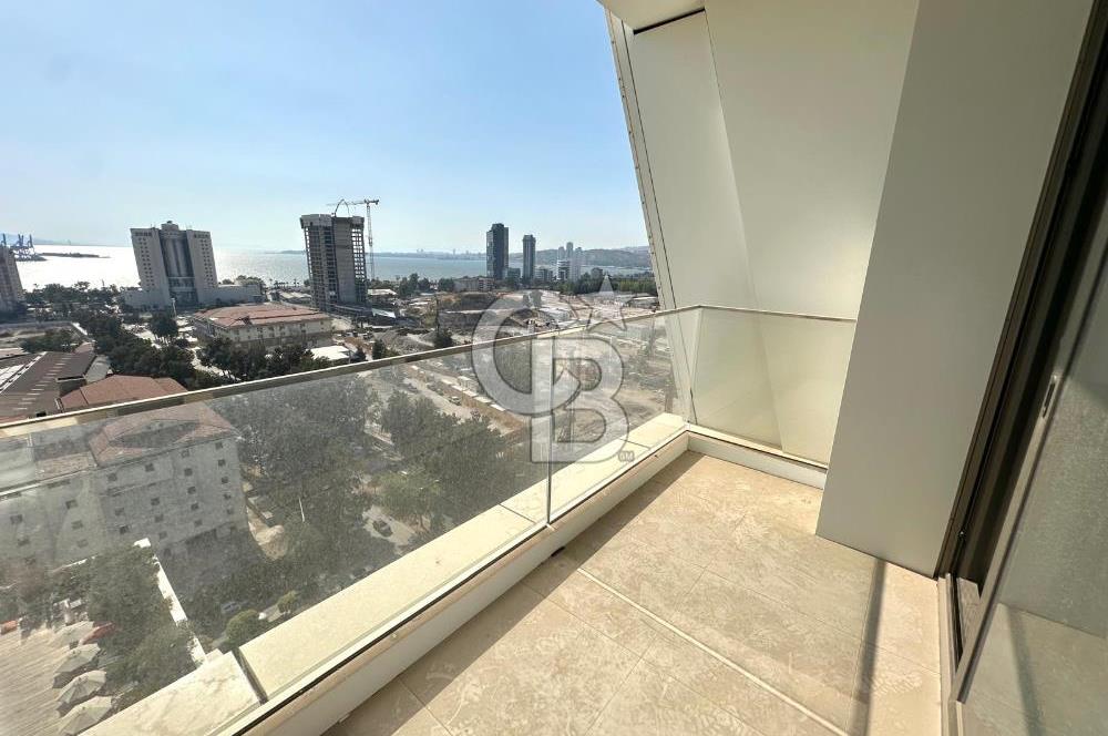 Folkart Towers Deniz ve Şehir Manzaralı Köşe 2+1 Satılık Daire