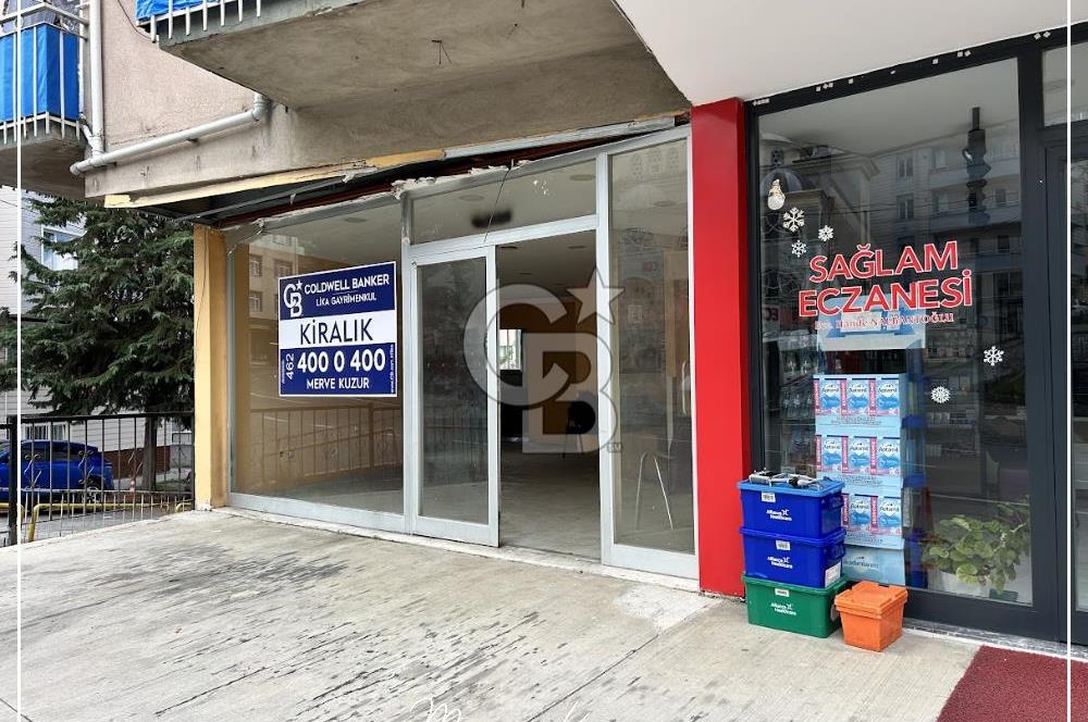 KURUÇEŞME'DE ANAYOL ÜZERİNDE TABELA DEĞERİ YÜKSEK KİRALIK İŞYERİ