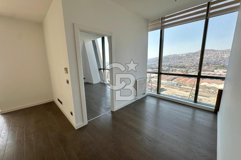 Folkart Towers Deniz ve Şehir Manzaralı Köşe 2+1 Satılık Daire